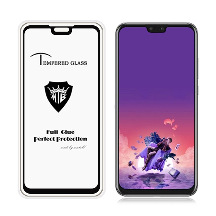 MIETUBL Full Screen Full Glue Anti-fingerprint Tempered Glass Film for Huawei Y9 (2019) / Enjoy 9 Plus (Black)
