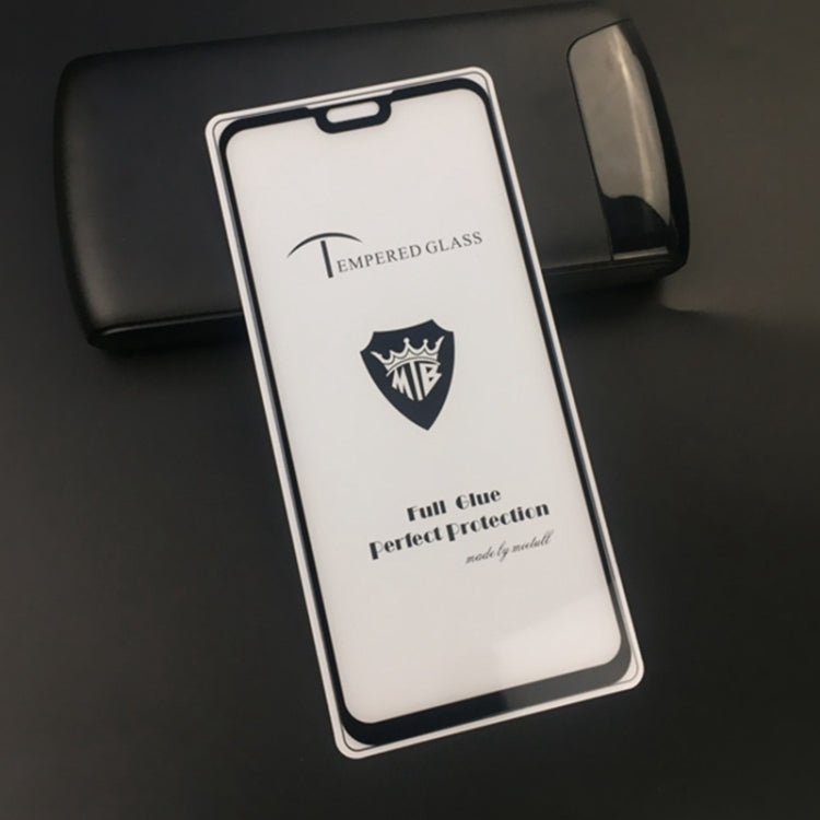 25 PCS MIETUBL Full Screen Full Glue Anti-fingerprint Tempered Glass Film for Huawei Y9 (2019) / Enjoy 9 Plus (Black)