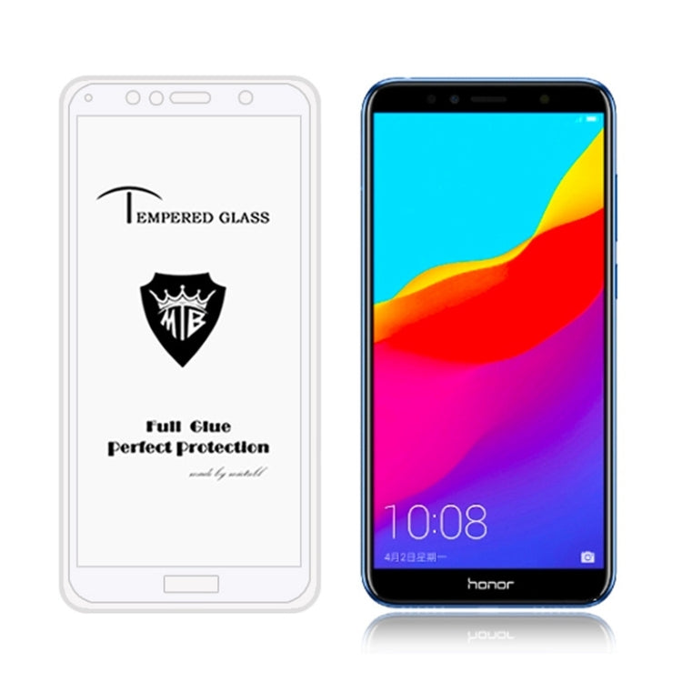 MIETUBL Full Screen Full Glue Anti-fingerprint Tempered Glass Film for Huawei Honor 7A