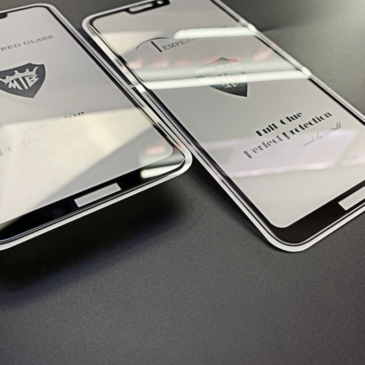 25 PCS MIETUBL Full Screen Full Glue Anti-fingerprint Tempered Glass Film for Huawei Honor 8C (Black)