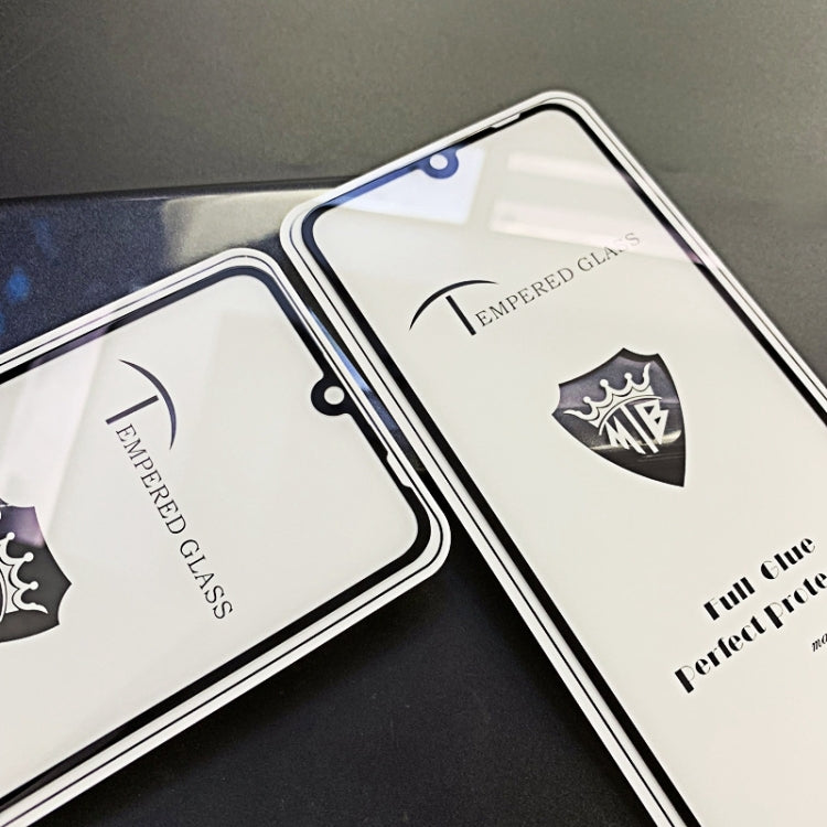 25 PCS MIETUBL Full Screen Full Glue Anti-fingerprint Tempered Glass Film for Huawei Honor 10 Lite (Black)