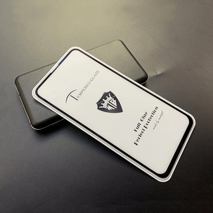 MIETUBL Full Screen Full Glue Anti-fingerprint Tempered Glass Film for Huawei Nova 4 (Black)