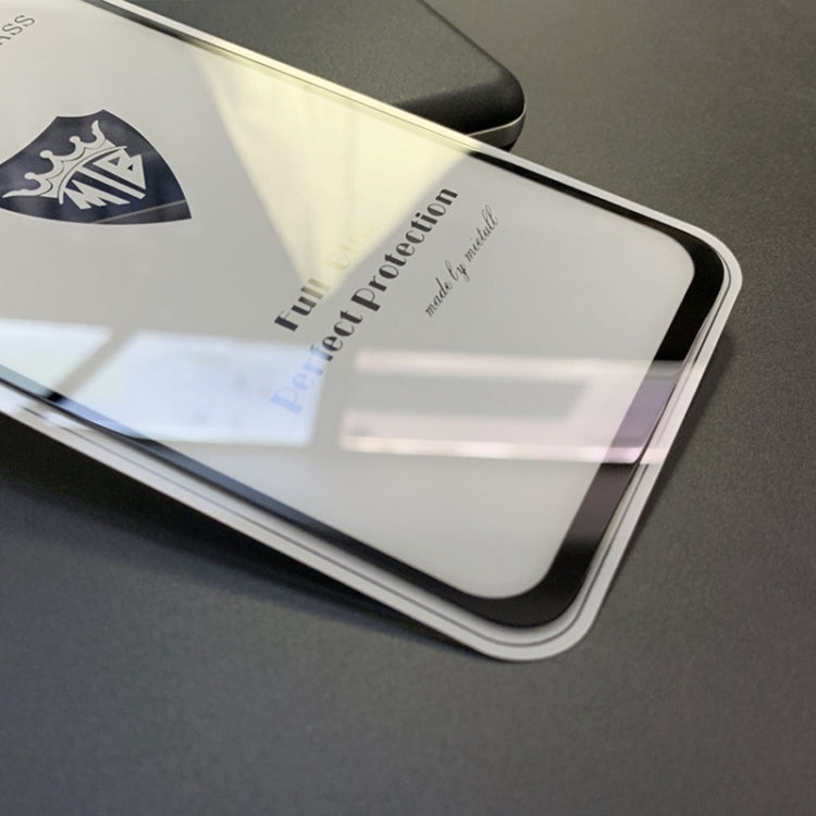 25 PCS MIETUBL Full Screen Full Glue Anti-fingerprint Tempered Glass Film for Huawei Nova 4 (Black)