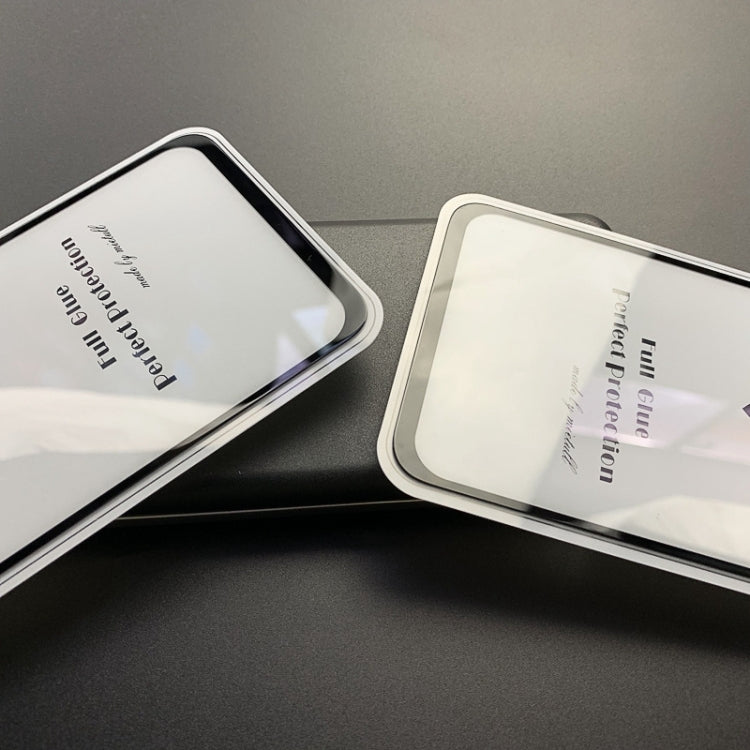 25 PCS MIETUBL Full Screen Full Glue Anti-fingerprint Tempered Glass Film for Huawei Honor View 20 (Black)