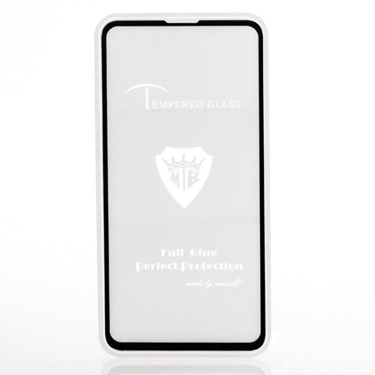 25 PCS MIETUBL Full Screen Full Glue Anti-fingerprint Tempered Glass Film for Galaxy S10e (Black)