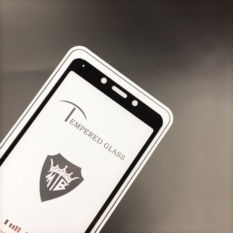 25 PCS MIETUBL Full Screen Full Glue Anti-fingerprint Tempered Glass Film for Xiaomi Redmi 6A (Black)