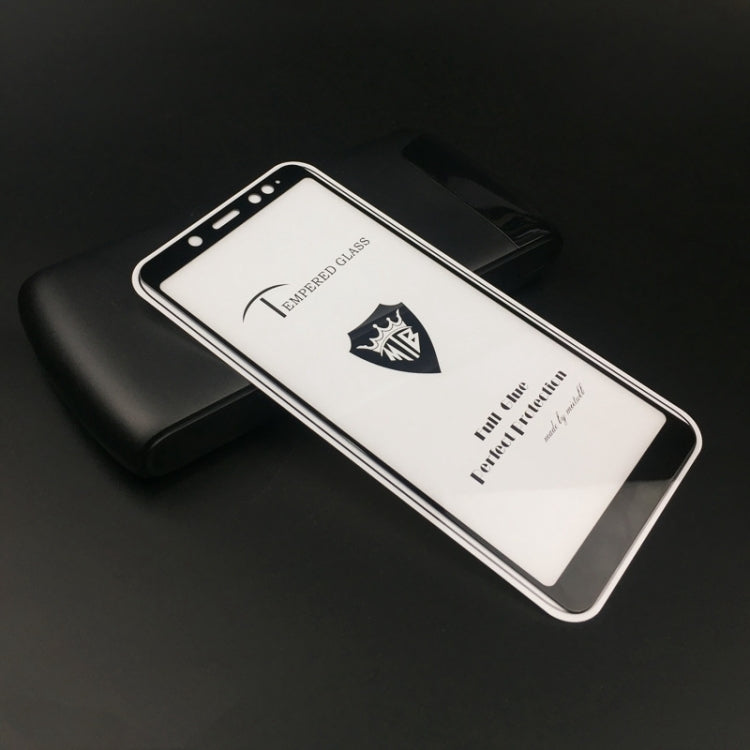 25 PCS MIETUBL Full Screen Full Glue Anti-fingerprint Tempered Glass Film for Xiaomi Redmi Note 5 Pro