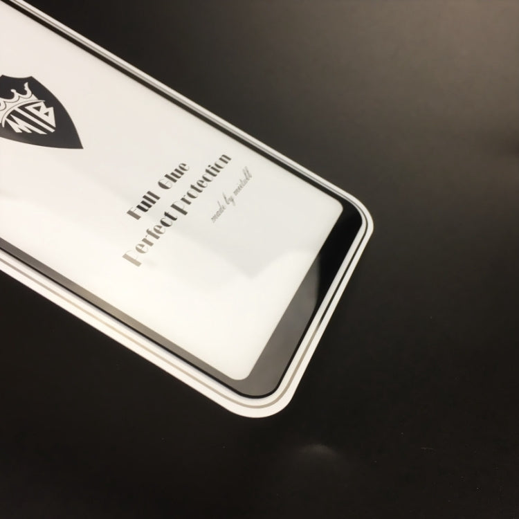 25 PCS MIETUBL Full Screen Full Glue Anti-fingerprint Tempered Glass Film for Xiaomi Redmi Note 6 (Black)