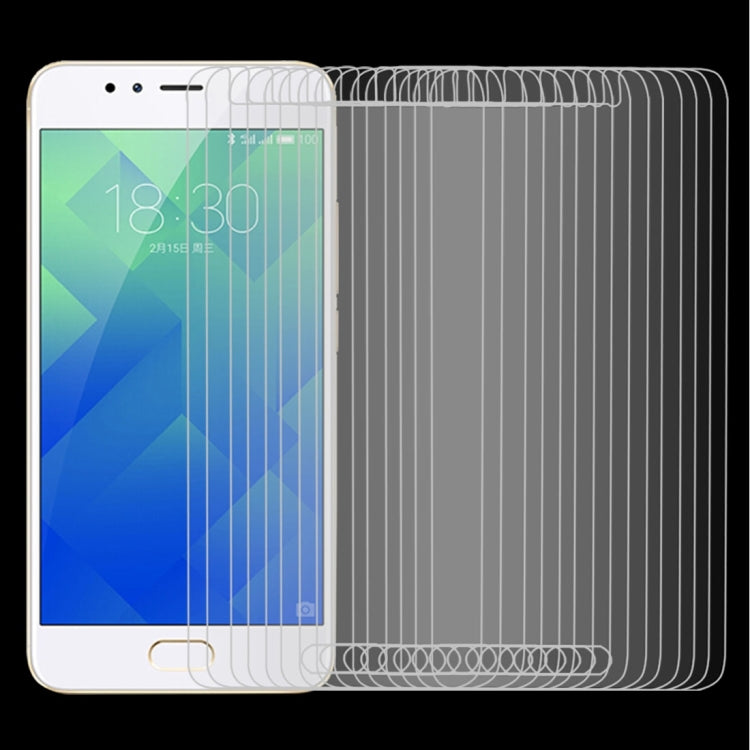 100 PCS 9H 2.5D Tempered Glass Film for Meizu M5S