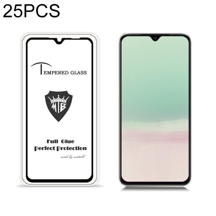 25 PCS MIETUBL For Xiaomi CC9 / 9 Lite Anti-glare Full Screen Tempered Glass Film