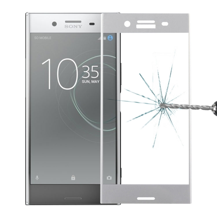 For Sony Xperia XZ Premium 0.3mm 9H Surface Hardness 3D Cold Carved Full Screen Tempered Glass Screen Protector