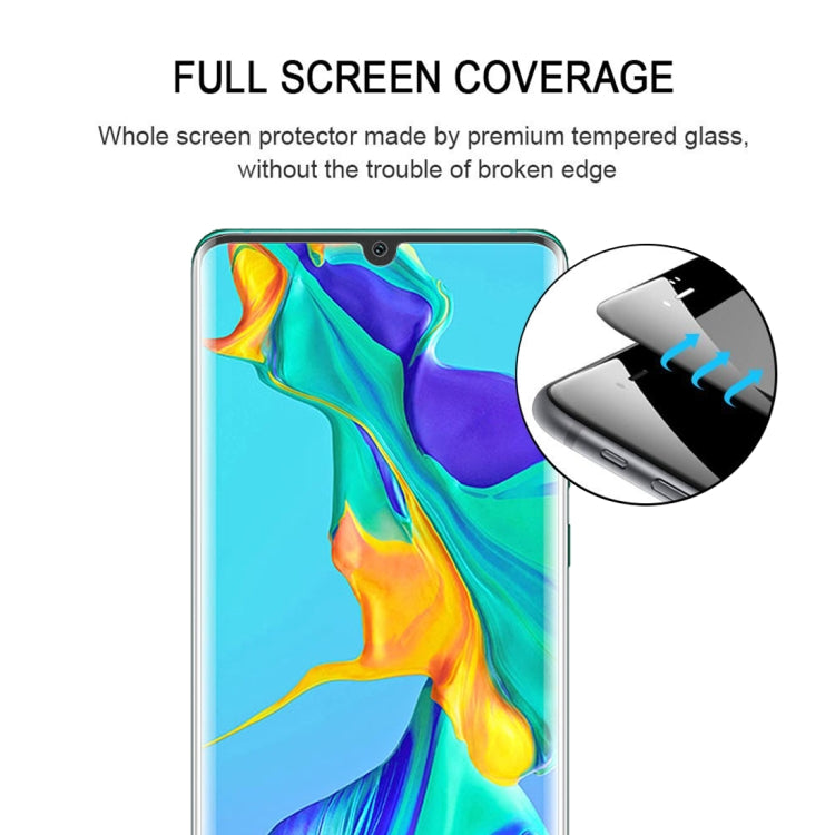 25 PCS Edge Glue 3D Curved Edge Full Screen Tempered Glass Film for Huawei P30 Pro