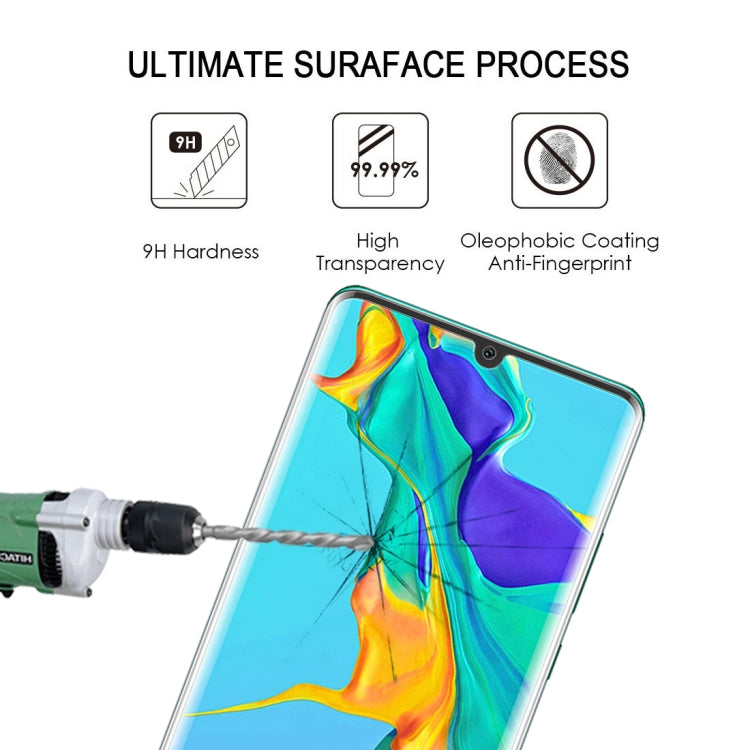 25 PCS Edge Glue 3D Curved Edge Full Screen Tempered Glass Film for Huawei P30 Pro