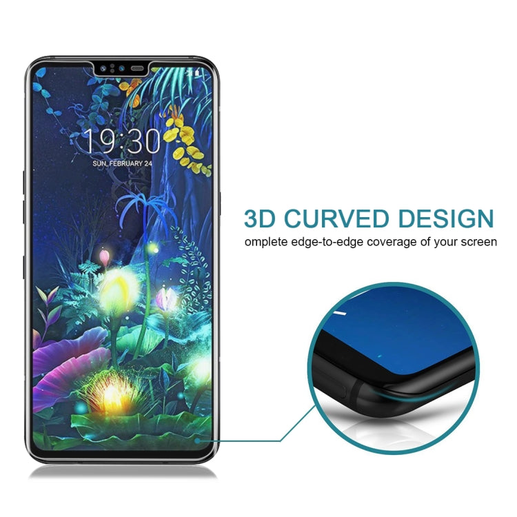 9H 3D Transparent Full Screen Tempered Glass Film for LG V50 ThinQ 5G