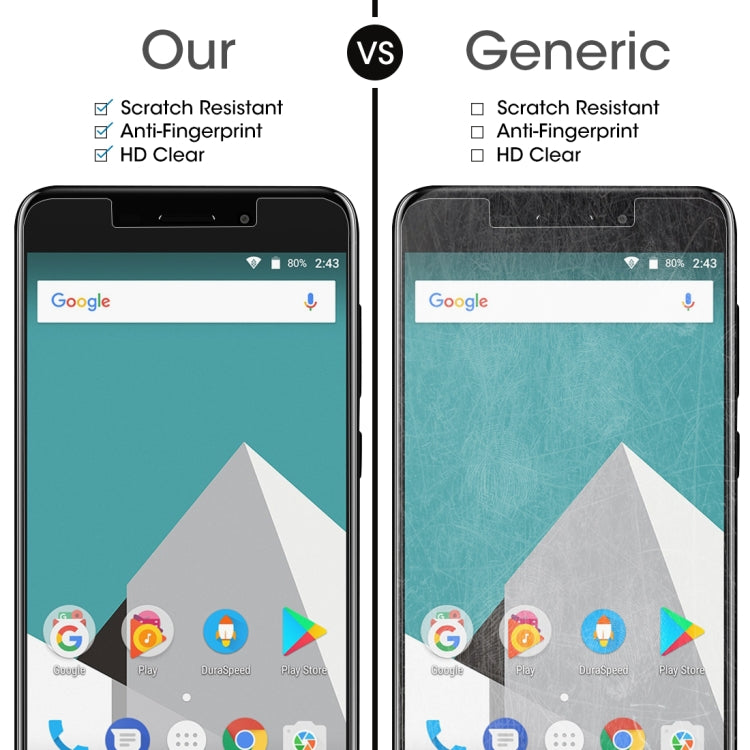 vernee for M5 9H Surface Hardness 2.5D Arc Edge Full Screen Tempered Glass Film Screen Protector