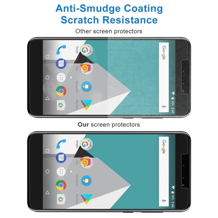 vernee for M5 9H Surface Hardness 2.5D Arc Edge Full Screen Tempered Glass Film Screen Protector