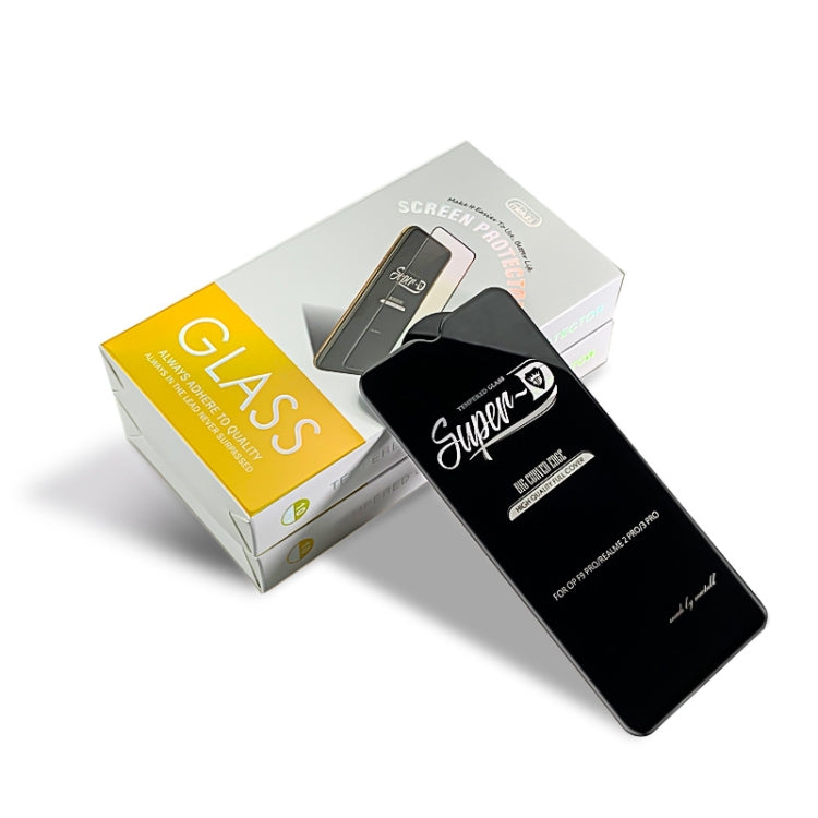 25 PCS MIETUBL For OPPO F9 Pro / Realme 2 Pro / Realme 3 Pro Fingerprint Proof Full Screen Tempered Glass Film