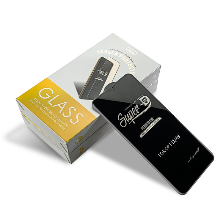 25 PCS MIETUBL For OPPO F11 / A9 Fingerprint Proof Full Screen Tempered Glass Film