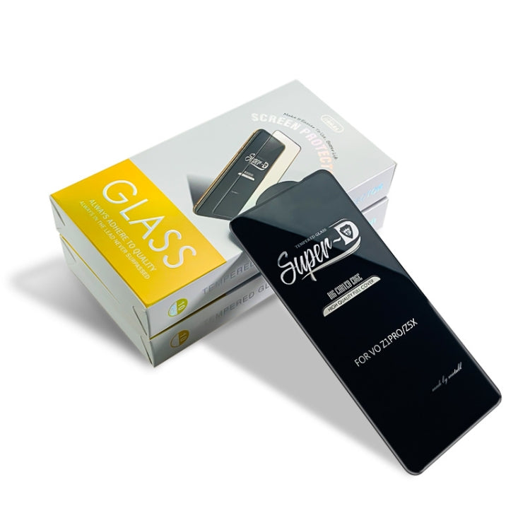 25 PCS MIETUBL For Vivo Z1 Pro / Z5x Fingerprint Proof Full Screen Tempered Glass Film