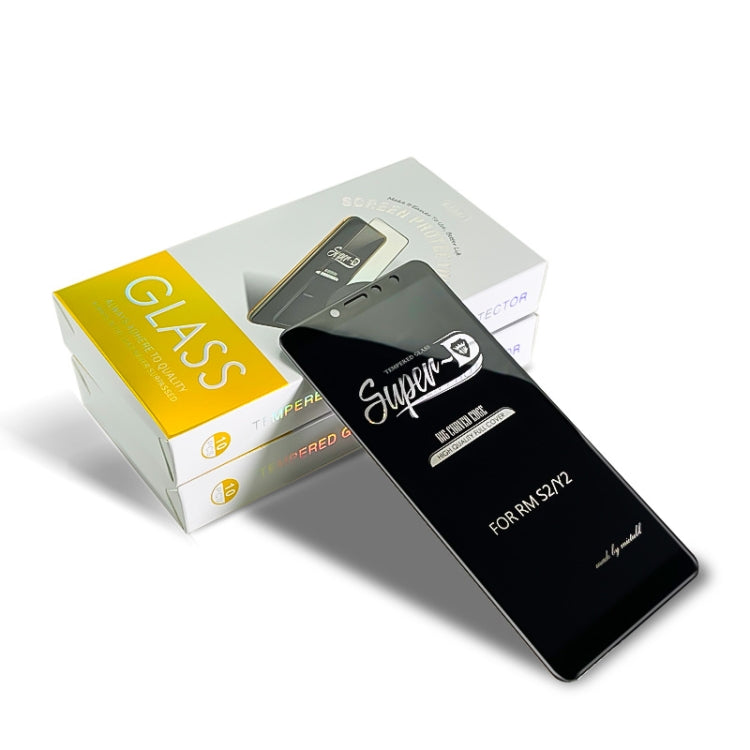 25 PCS MIETUBL For Xiaomi Redmi S2 Fingerprint Proof Full Screen Tempered Glass Film