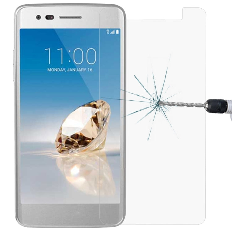 For LG Aristo 2 0.26mm 9H Surface Hardness 2.5D Explosion-proof Tempered Glass Screen Film