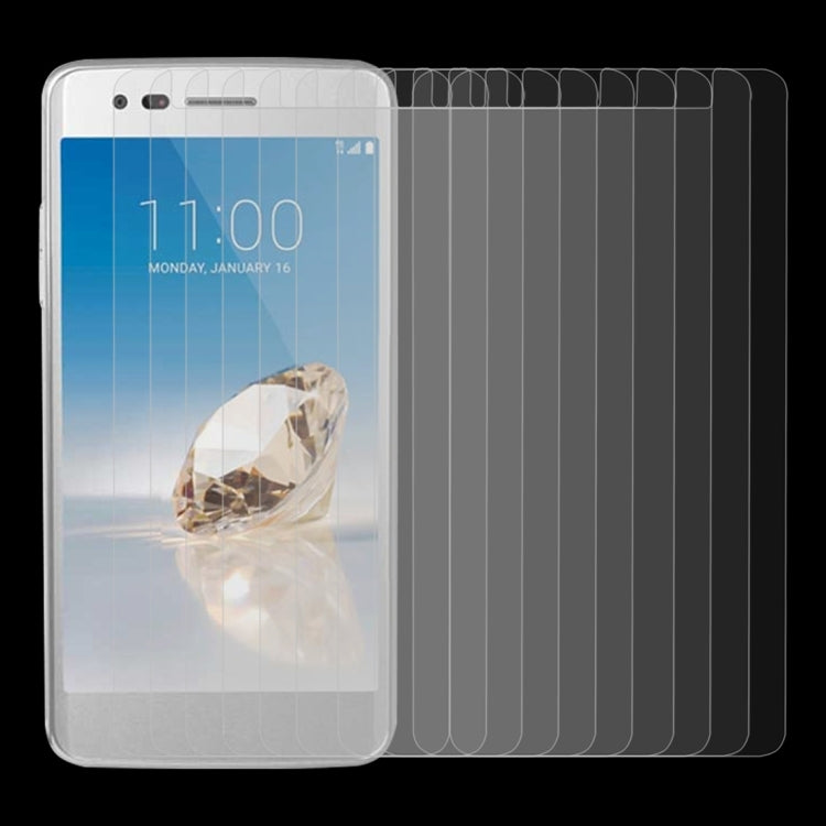 10 PCS for LG Aristo 2 0.26mm 9H Surface Hardness 2.5D Explosion-proof Tempered Glass Screen Film