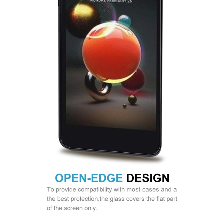 For LG K8 (2018) 0.26mm 9H Surface Hardness 2.5D Explosion-proof Tempered Glass Screen Film