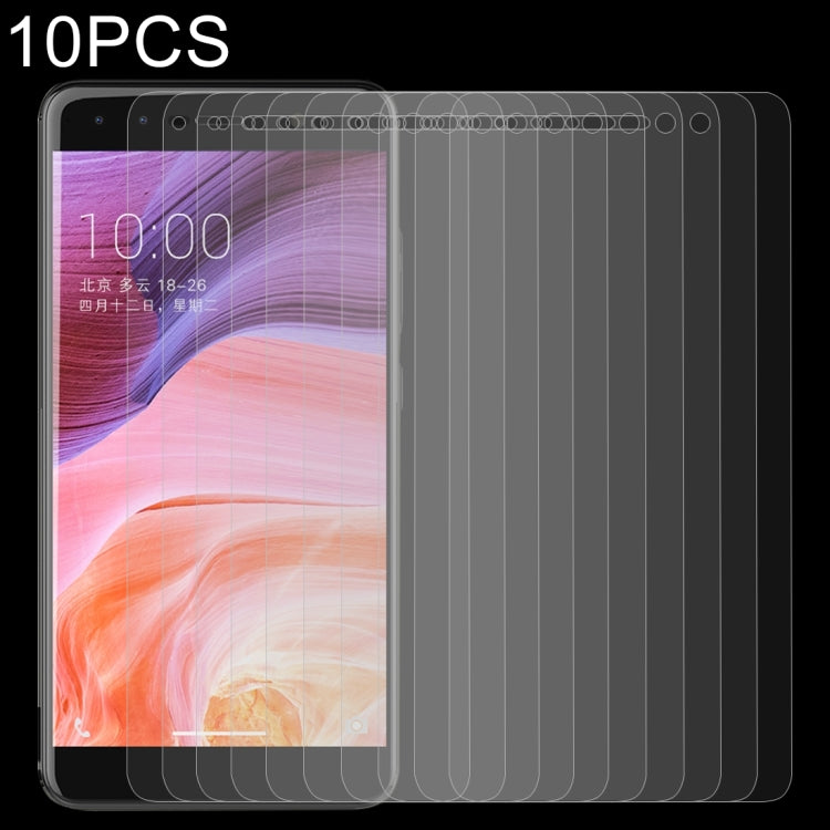 10 PCS for ZTE Blade A3 (2017) 0.26mm 9H Surface Hardness 2.5D Explosion-proof Tempered Glass Screen Film