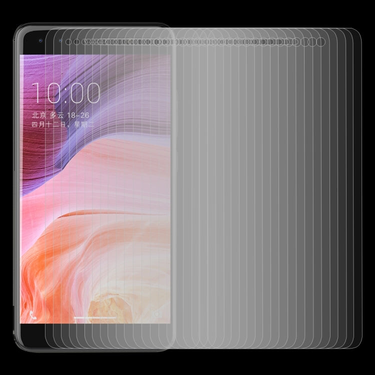 50 PCS for ZTE Blade A3 (2017) 0.26mm 9H Surface Hardness 2.5D Explosion-proof Tempered Glass Screen Film, No Retail Package