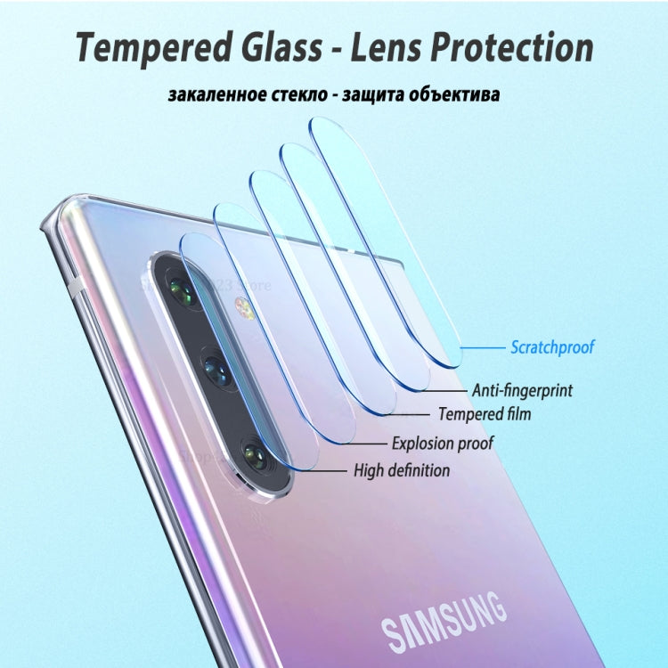 For Galaxy S10 5G 0.3mm 9H Surface Hardness 3D Curved Edge Glue Curved Full Screen Tempered Glass Film, Fingerprint Unlock Is Supported(Black)