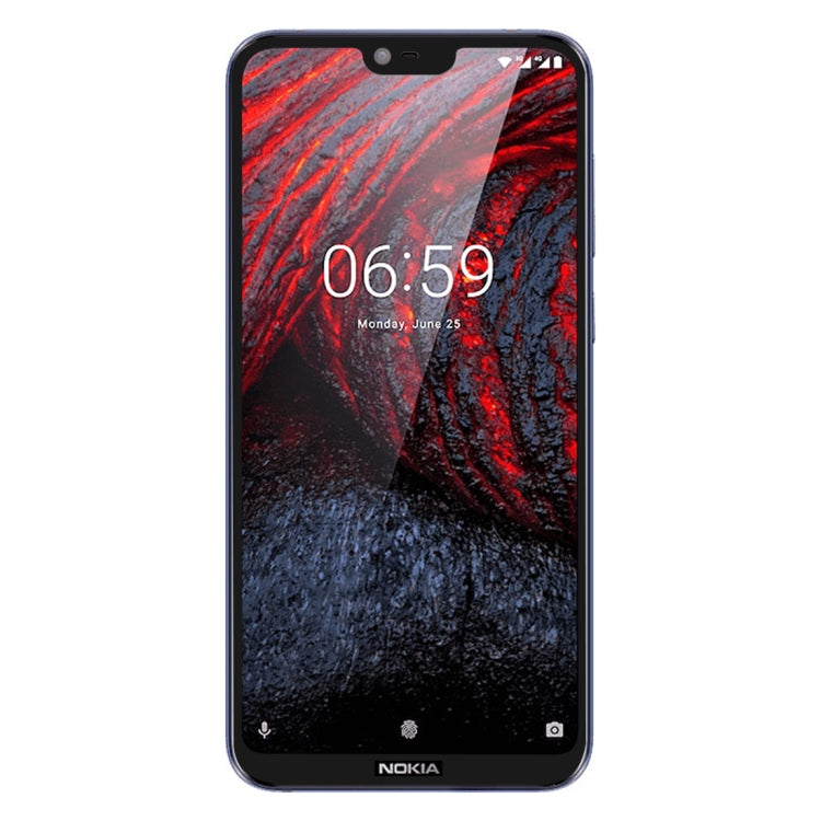 25 PCS Full Glue Full Cover Screen Protector Tempered Glass film for Nokia 6.1 Plus / X6