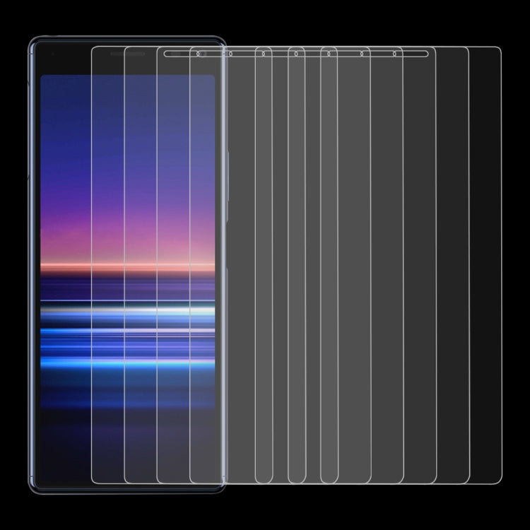 10 PCS 0.26mm 9H 2.5D Tempered Glass Film for Sony Xperia 20