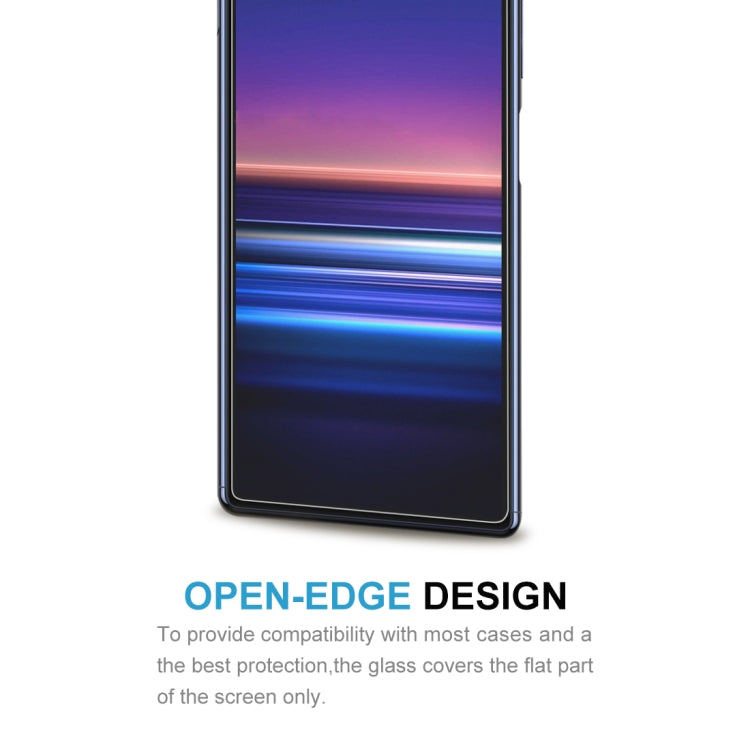 50 PCS 0.26mm 9H 2.5D Tempered Glass Film for Sony Xperia 20