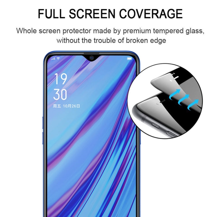 25 PCS Full Cover ScreenProtector Tempered Glass Film for OPPO A9X
