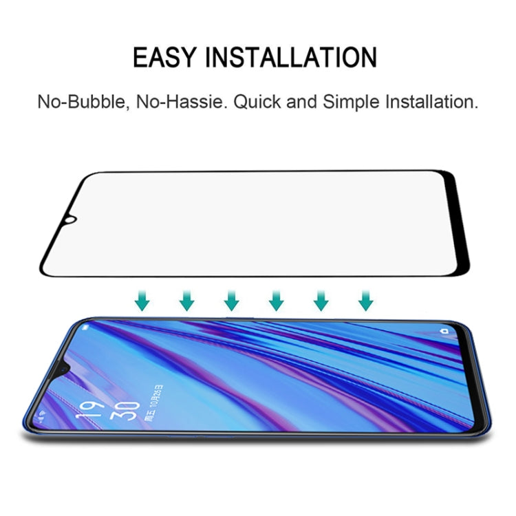 25 PCS Full Cover ScreenProtector Tempered Glass Film for OPPO A9X