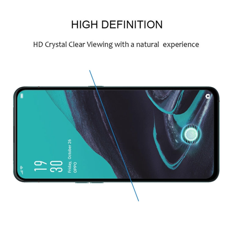 25 PCS Full Cover ScreenProtector Tempered Glass Film for OPPO Reno 2