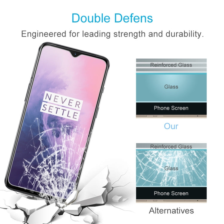 10 PCS for OnePlus 7T Ultra Slim 9H 2.5D Tempered Glass Screen Protective Film