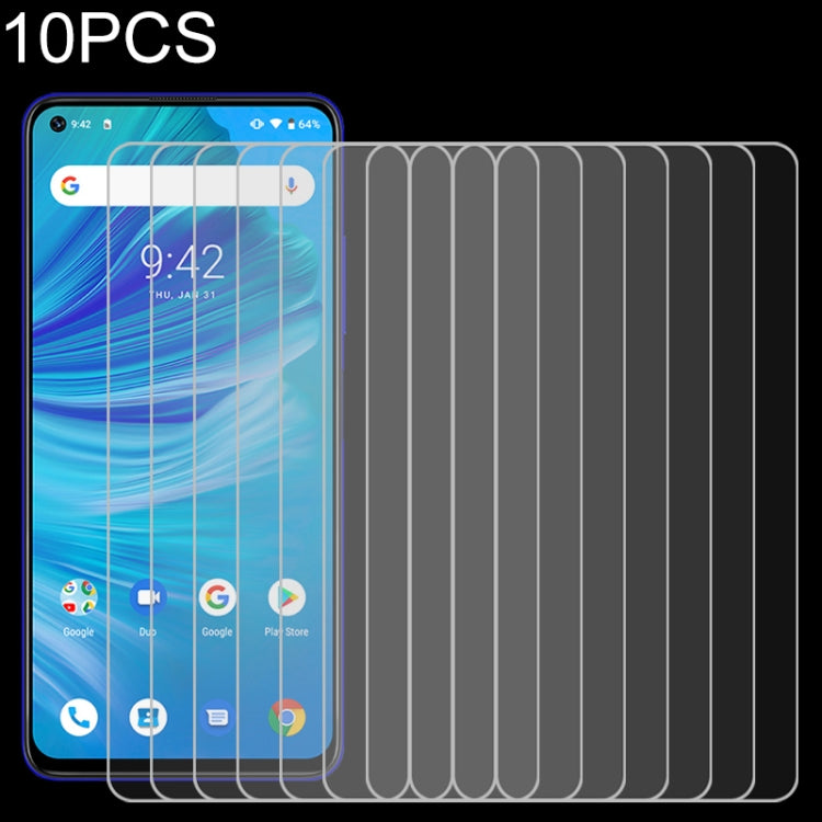 10 PCS for UMIDIGI F2 Ultra Slim 9H 2.5D Tempered Glass Screen Protective Film