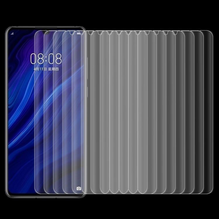 50 PCS Non-full PET Soft Screen Protector for Huawei P30
