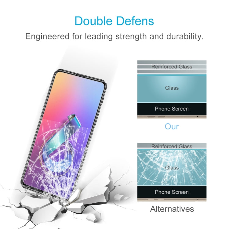 10 PCS 0.26mm 9H 2.5D Tempered Glass Film for Asus Zenfone 6 ZS630KL