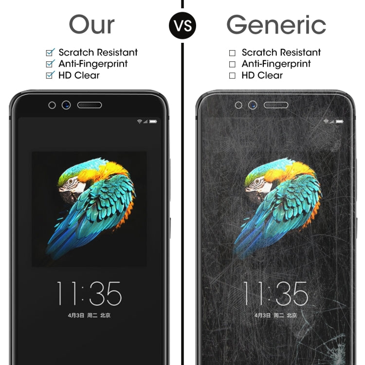 2 PCS 0.26mm 9H 2.5D Tempered Glass Film for Lenovo S5