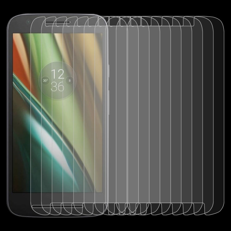 10 PCS 0.26mm 9H 2.5D Tempered Glass Film for Motorola Moto E3