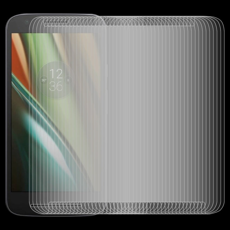 100 PCS 0.26mm 9H 2.5D Tempered Glass Film for Motorola Moto E3