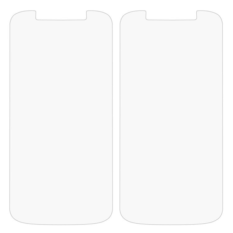 2 PCS 0.26mm 9H 2.5D Tempered Glass Film for Motorola Moto E5