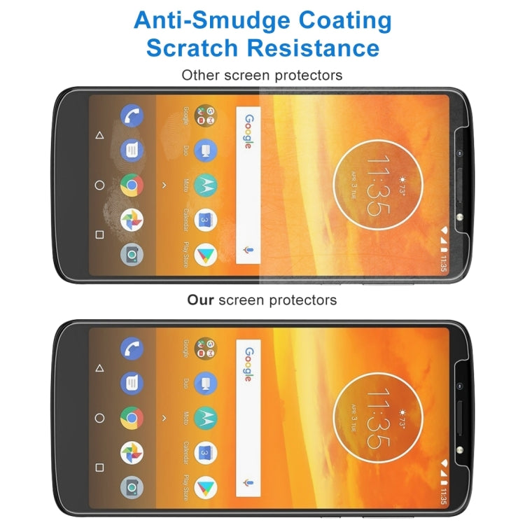 2 PCS 0.26mm 9H 2.5D Tempered Glass Film for Motorola Moto E5 Plus