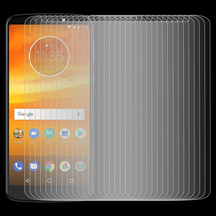 50 PCS 0.26mm 9H 2.5D Tempered Glass Film for Motorola Moto E5 Plus
