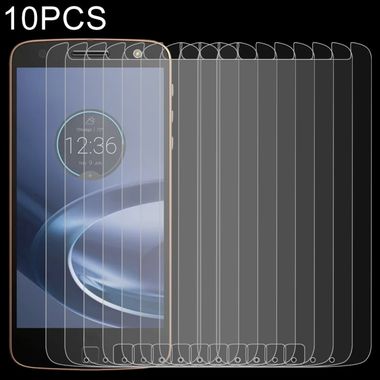 10 PCS 0.26mm 9H 2.5D Tempered Glass Film for Motorola Moto Z Force