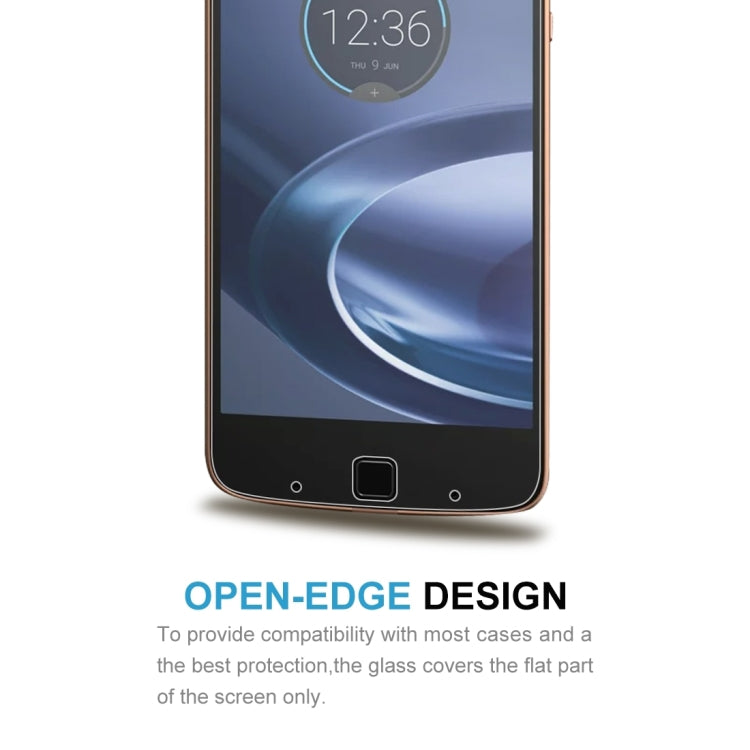 10 PCS 0.26mm 9H 2.5D Tempered Glass Film for Motorola Moto Z Force