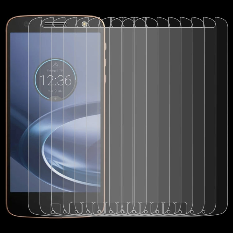 10 PCS 0.26mm 9H 2.5D Tempered Glass Film for Motorola Moto Z Force