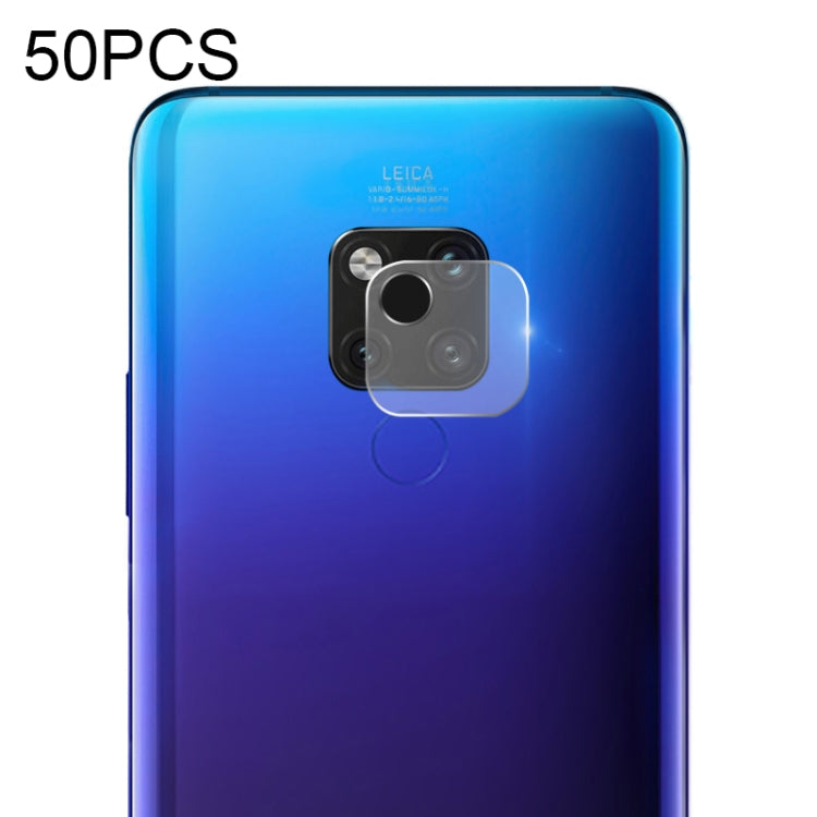 50 PCS Soft Fiber Back Camera Lens Film for Huawei Mate 20